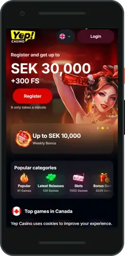 YepCasino einloggen